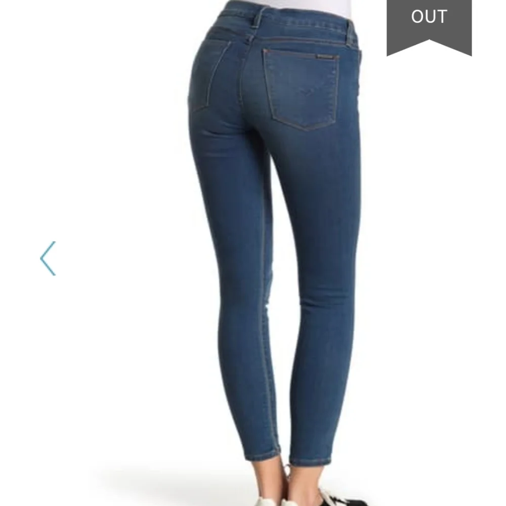 Hudson Crop Krista Super Skinny Jeans